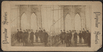 Promenade, New York & Brooklyn bridge, N.Y.