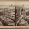 East River, showing Brooklyn Bridge, New York.