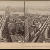 Brooklyn Bridge from World building, New York, U.S.A.