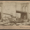 East River bridge, N.Y. City.