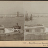 East River and Brooklyn Bridge, New York City, U.S.A.