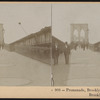 Promenade, Brooklyn Bridge, Brooklyn, N.Y., U.S.A.