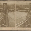 New York, from the pier of the suspension bridge, New York.