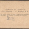 Suspension bridge, from Brooklyn, N.Y.