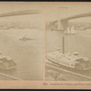 Suspension bridge, and New York City, from Brooklyn.