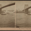 Brooklyn Bridge and New York City, U.S.A.