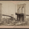 Brooklyn Bridge, near view, N.Y., U.S.A.