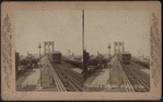 Roadway & cableway, Brooklyn Bridge.