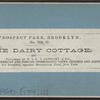 The Dairy Cottage.