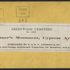 Scribner's monument, Cypress Avenue.