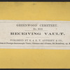 Receiving vault.
