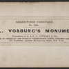 Col. Vosburg's monument.