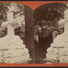 Marble cross, Greenwood Cemetery.