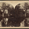 Crescent Water, with Niblo's tomb in the distance, Greenwood, New York.