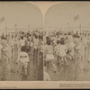 Kindergarten on the beach, Coney Island, U.S.A.