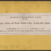 Bird's eye View of New-York City, from the Shot Tower.