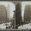 Park Row and Nassau Street, N.Y.
