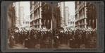 Broad Street north to Stock Exchange, U.S. Sub-treasury and Wall Street, N.Y.