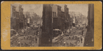 Laying the Nicolson pavement in Mercer St, New York.