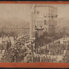 Lincoln's funeral procession on Broadway, New York.