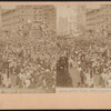 Dewey in New York, Fifth Avenue and 42d Street.
