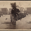 The Seventh Regiment awaiting the termination of the interview between the Embassy and the Municipal and State Authorities, June 18, 1860.