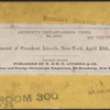 The Funeral of President Lincoln, New-York, April 25th, 1865.