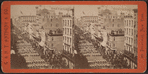 Grand Procession, April 10th 1871, in commemoration of the Treaty of Peace betwen Germany and France.