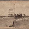 Young soldiers at the Tomb of the great General -- West Point Cadets passing Grant's Tomb, Dewey Celebration, New York.