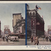 Looking north on Broadway, "The Great White Way," New York City.