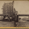 The "Broadway Bridge" cor. Broadway & Fulton St., N. Y..