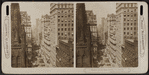 Broadway from the Empire Building, New York City.
