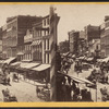Looking down Broadway from the corner of Canal Street.