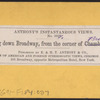 Looking down Broadway, from the corner of Chambers[Broome] Street.