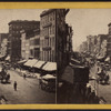 Looking down Broadway, from above Howard Street.