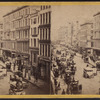 Looking up Broadway from the corner of Broome Street.