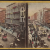 Looking up Broadway from the corner of Broome Street.