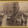 Broadway on a rainy day.