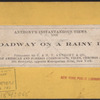 Broadway on a rainy day.