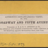 Broadway and Fifth Avenue.