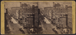 Broadway from Houston Street, looking north. Winter.