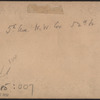 Fifth Avenue, North west corner of 52nd Street[view of a mansion].