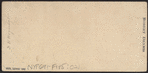 View on Fifth Avenue, New York[carriage in front of houses, trees in foreground].