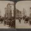 Fifth Avenue North from St. Patrick's Cathedral past Vanderbuilt homes, New York.