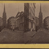 Wall Street, N.Y.[view of Trinity Church].