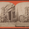 Wall Street, N.Y.[Trinity Church in background].