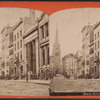 Wall Street, N.Y.[Trinity Church in background].