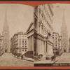 Wall Street, N.Y.[looking towards Trinity Church].