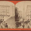 Wall Street and Trinity Church, New York.