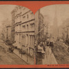 Wall Street and Trinity Church, New York.